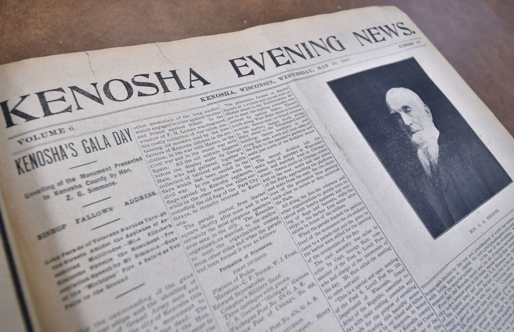 HISTORIC FRONT PAGE